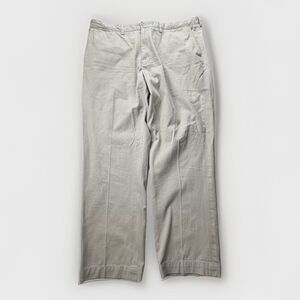 Polo Ralph Lauren‎ Preston Pants Mens 40x30 Khaki Flat Front Chino